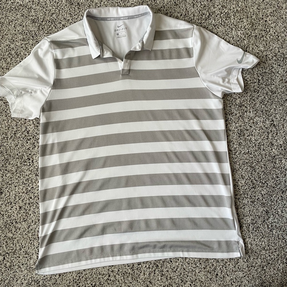 Large mens Dri-fit Nike Golf polo